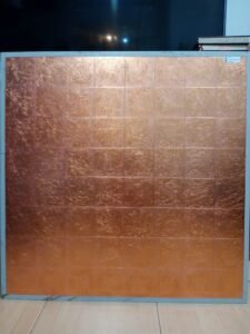 Sample copper leaf