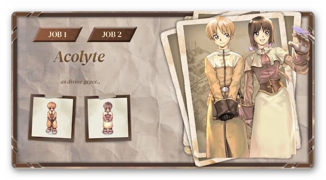 Class Acolyte (Job 1) di Ragnarok Classic