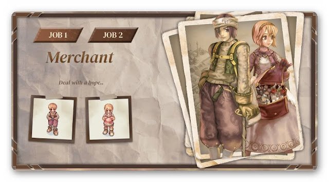 Class Merchant (Job 1) di Ragnarok Classic