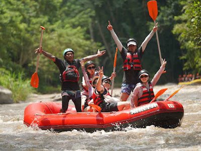 Rafting di Sungai Ayung