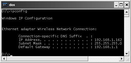 Hasil gambar untuk default gateway ipconfig