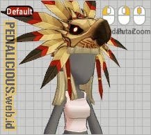 Gear Design Dark Headdress (Dark Shaman) Female Lost Saga