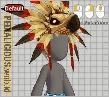 Gear Design Dark Headdress (Dark Shaman) Male Lost Saga