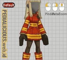 Gear Design Fire Suit Female Lost Saga