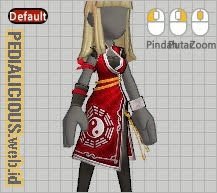 Gear Design Kungfu Costume Female Lost Saga